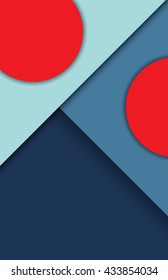 Abstract modern shape material design style. Material design for background. vector illustration. 