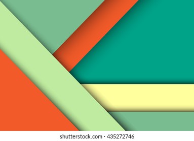 Abstract modern shape material design style. Material design for background or wallpaper
