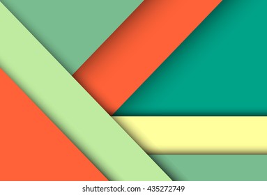 Abstract modern shape material design style. Material design for background or wallpaper