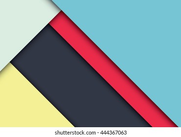 Abstract modern shape material design. Material design for background .vector illustration. 