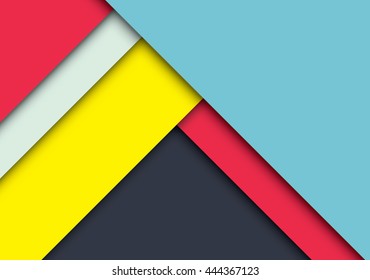 Abstract modern shape material design. Material design for background .vector illustration. 