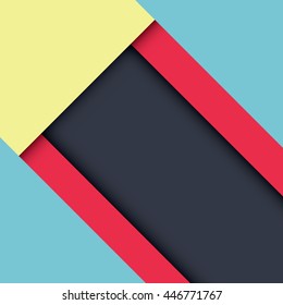 Abstract modern shape material design. Material design for background .vector illustration. 