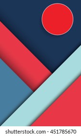 Abstract modern shape material design style. Material design for background or wallpaper. Eps10 vector illustration. 