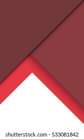 Abstract modern shape material design style. Material design for background or wallpaper. Eps10 vector illustration. 