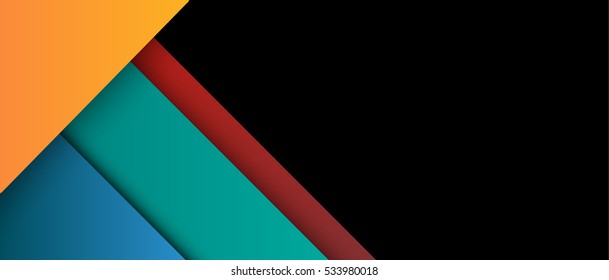 Abstract modern shape material design. Material design for background .vector illustration. 