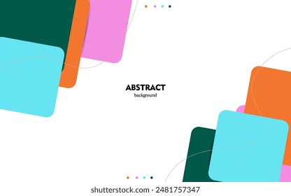 abstract modern shape. postcard or brochure cover design, eps 10