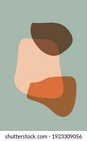 abstract modern shape wallart printable