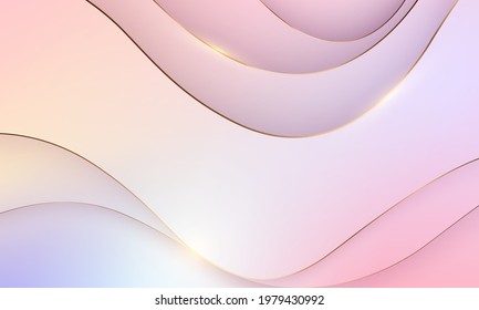 abstract modern shapes. creative minimalist. postcard or brochure cover design.