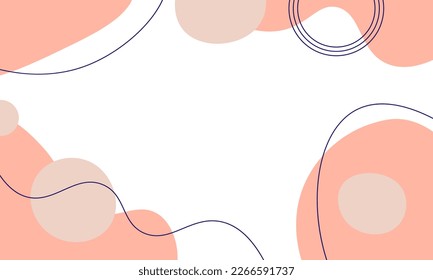 Abstract modern shapes and lines background. Design for web and mobile app.