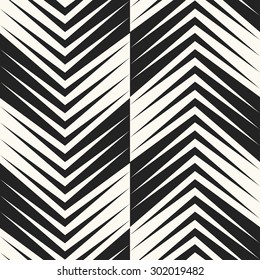 Abstract modern shapes textured background. Zigzag motif. Seamless pattern.