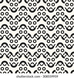 Abstract modern shapes textured background. Seamless pattern.