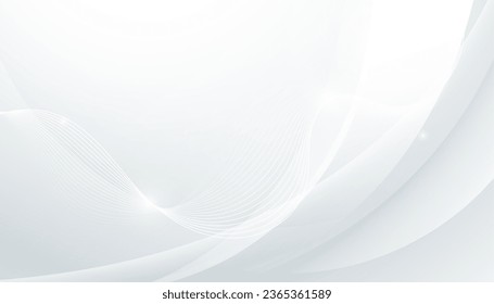 abstract and modern shiny curvy line movement backdrop vector