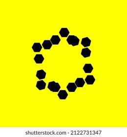 símbolo plano simple y abstracto