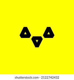 abstract modern simple flat symbol
