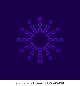 abstract modern simple flat symbol