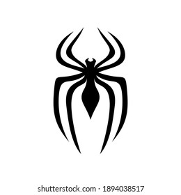 Abstract modern simple spider logo