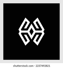 Abstract modern simple spider logo.spider logo vector