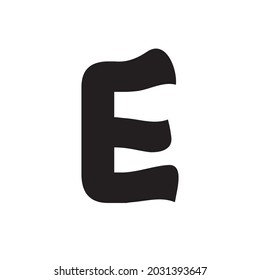 Abstrakter, moderner, einfacher Wrapper-Logo-Designbrief e