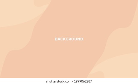 Resumen moderno diseño vectorial de fondo de ondas marrón lisa Ilustración para papel pintado, elemento, banner, web, diseño de página, presentación, etc.