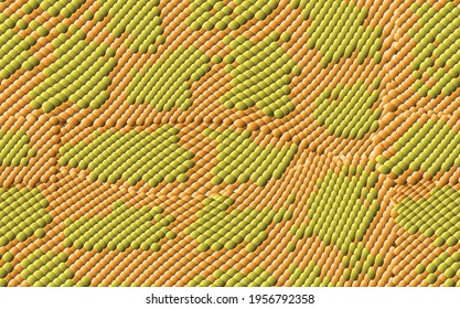 Abstract modern snake skin seamless pattern. Animals trendy background. Brown decorative vector stock illustration for print, card, postcard, fabric, textile. Modern ornament of stylized python skin.