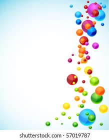 Abstract modern spectrum background. Vector.