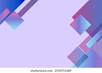 fundo quadrado moderno abstrato com gradiente