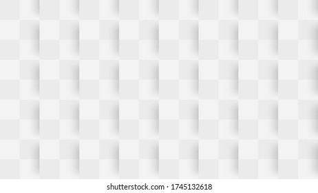 Abstract modern square background. White and grey geometric texture. vector illustration 