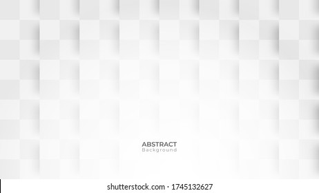 Abstract modern square background. White and grey geometric texture. vector illustration 