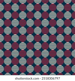 Abstract modern square colorful geometric pattern background seamless repeating pattern stripes backdrops vector illustration flat design for wallpaper or background or Fabric EPS 10