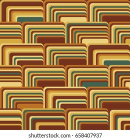 Abstract modern squares seamless pattern texture retro colors background.