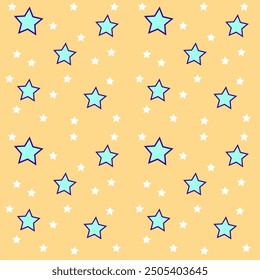 Abstract modern star colorful geometric pattern background seamless repeating pattern stripes backdrops vector illustration flat design for wallpaper or background or Fabric EPS 10