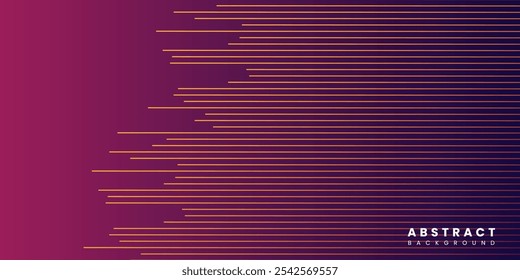 Abstract modern stripe lines gradient background. Vector illustration