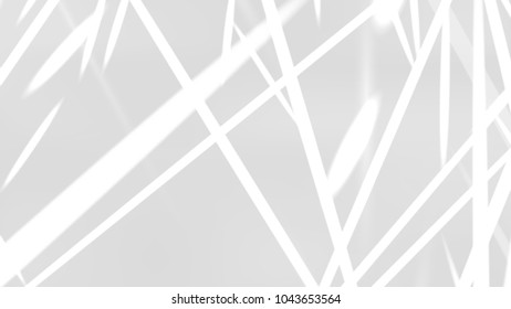 Abstract Modern Stripes Lines White and Gray Vector Background.