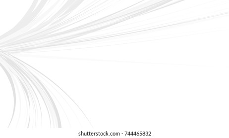 Abstract Modern Stripes Lines White and Gray Vector Background.