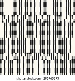 Abstract modern stroke elements. Seamless pattern.