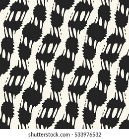 Abstract modern strokes textured background. Seamless pattern.