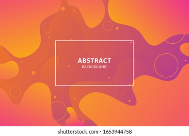 Diseño abstracto de banners de estilo moderno. Formas dinámicas de color. pancartas abstractas con formas líquidas fluidas. Plantilla para el diseño de un volante o presentación.