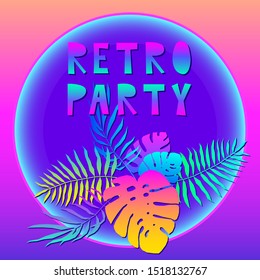 Abstract modern surreal background. Surrealism art for design night club party invitation, carnival wallpaper, holiday show poster, bag print etc. 