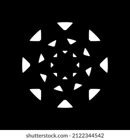 abstract modern symbol flat technology