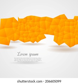 Abstract modern tech background. Vector illustration