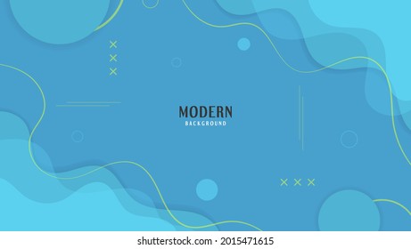 Resumen Diseño de fondo de formas de onda azul de tecnología moderna