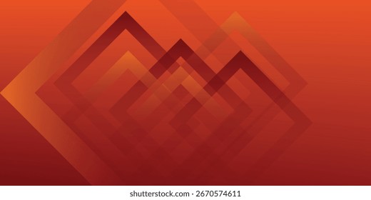 Abstract modern tech orange background. Eps10 vector