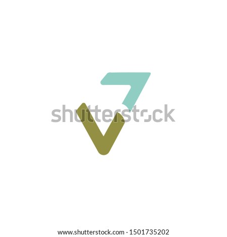 Abstract modern techno icon, logo design. This design can be used for  corporate identity, bussiness, property, techonology style, application icon