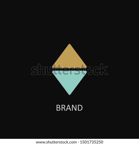 Abstract modern techno icon, logo design. This design can be used for  corporate identity, bussiness, property, techonology style, application icon