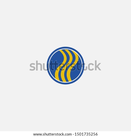 Abstract modern techno icon, logo design. This design can be used for  corporate identity, bussiness, property, techonology style, application icon