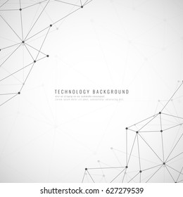Abstract modern technology background