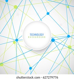Abstract modern technology background
