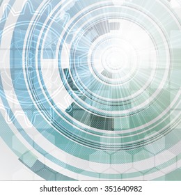 Abstract modern technology background light colors 