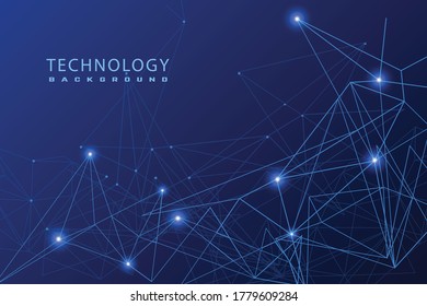 abstract modern technology background template