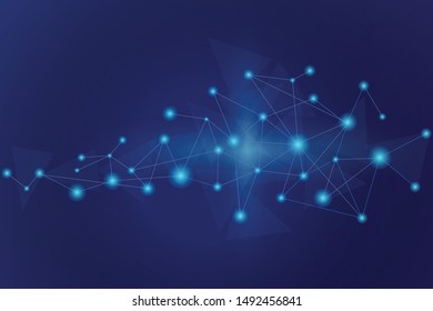 abstract modern technology background vector